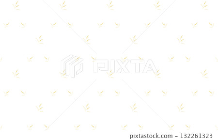 黃色稻穗排列成六角形圖案 黃色稻穗排列成六角形圖案 132261323