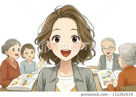 Miyu系列：支持護理人員休閒活動的場景 132262019