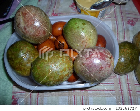 Basket of Tropical Fruits Including Mangosteen and Longan Basket of Tropical Fruits Including Mangosteen and Longan 132262727