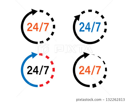 Support Icons Set In Flat Style use for Apps and Websites. Support Icons Set In Flat Style use for Apps and Websites. 132262813