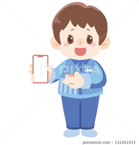 有智能手機的職員 132262815