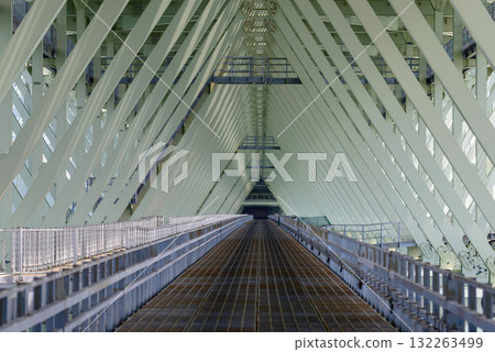 Akashi Kaikyo Bridge Tower Experience Bridge World Bridge girder Maiko direction May 6, 2015 132263499