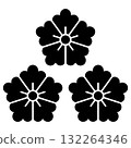 這是家族徽章。它的名字是「三森唐花」。 132264346