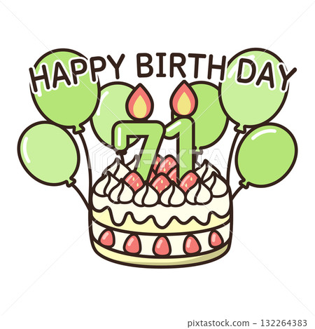 生日蛋糕 132264383