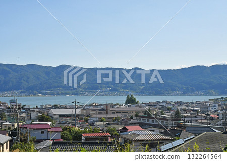Lake Suwa Nagano Prefecture Shimosuwa Town Lake Suwa Nagano Prefecture Shimosuwa Town 132264564