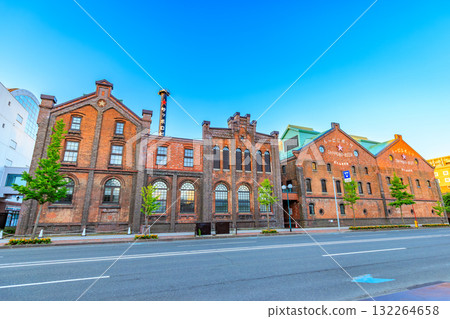 Sapporo Factory in the early morning in Sapporo, Hokkaido 132264658