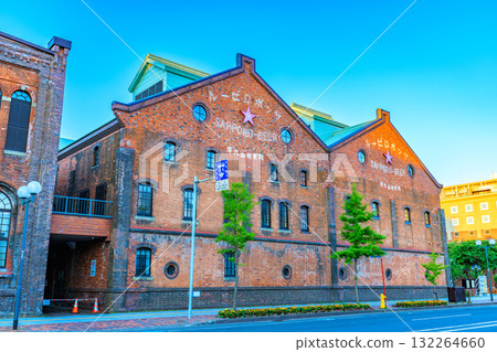 Sapporo Factory in the early morning in Sapporo, Hokkaido 132264660