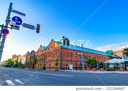 北海道札幌清晨的札幌工廠 132264667