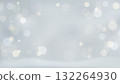 Winter snowy landscape background with blurred bokeh lights effect 132264930