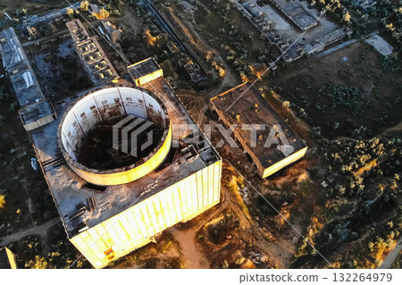 Abandoned Unfinished Nuclear Power Plant Abandoned Unfinished Nuclear Power Plant 132264979