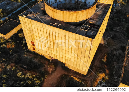 Abandoned Unfinished Nuclear Power Plant Abandoned Unfinished Nuclear Power Plant 132264992