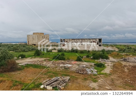 Abandoned Unfinished Nuclear Power Plant 132264994