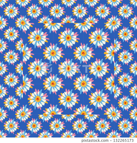seamless pattern. vintage decorative elements. hand drawn background 132265173