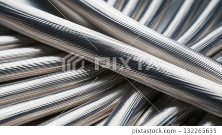 Versatile bunch of white and black strips representing smart nano-material innovation and strength Versatile bunch of white and black strips representing smart nano-material innovation and strength 132265635