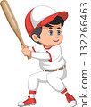 A boy baseball player 132266463