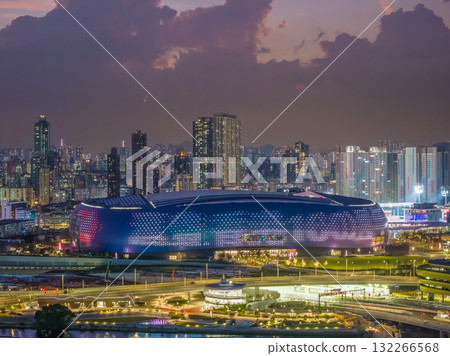 19 Oct 2025 Kai Tak Stadium Beside Elevated Highway in Kowloon 19 Oct 2025 Kai Tak Stadium Beside Elevated Highway in Kowloon 132266568