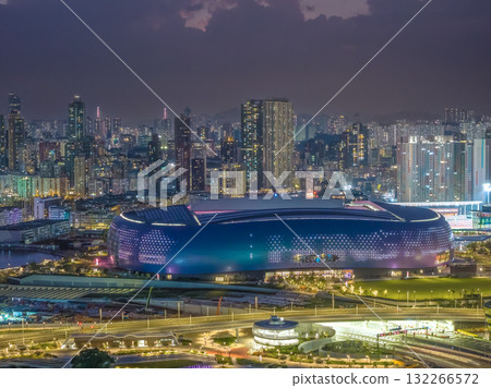 19 Oct 2025 Evening Glow Over Kai Tak Sports Stadium 19 Oct 2025 Evening Glow Over Kai Tak Sports Stadium 132266572