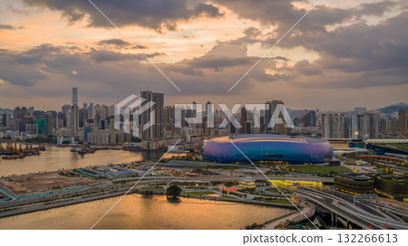 19 Oct 2025 Kai Tak Stadium Beside Elevated Highway in Kowloon 19 Oct 2025 Kai Tak Stadium Beside Elevated Highway in Kowloon 132266613