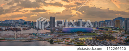 19 Oct 2025 Evening Glow Over Kai Tak Sports Stadium 19 Oct 2025 Evening Glow Over Kai Tak Sports Stadium 132266620