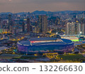 19 Oct 2025 Evening Glow Over Kai Tak Sports Stadium 132266630