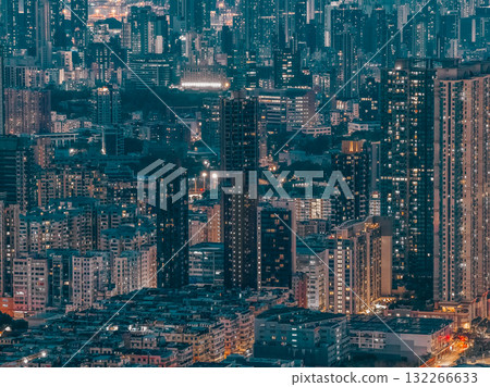 19 Oct 2025 the Dazzling Night Lights Across Kowloon Skyline 19 Oct 2025 the Dazzling Night Lights Across Kowloon Skyline 132266633