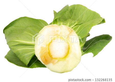 Fresh Taiwan bok choy isolated on white background 132268135