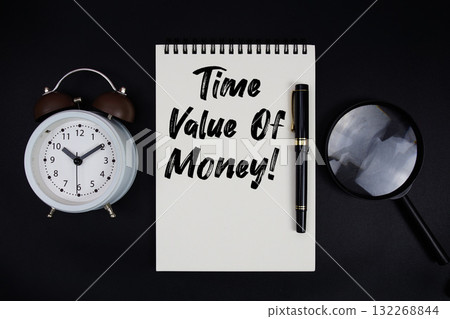 Spiral notepad with the motivational quotes "Time Value Of Money!" Spiral notepad with the motivational quotes "Time Value Of Money!" 132268844