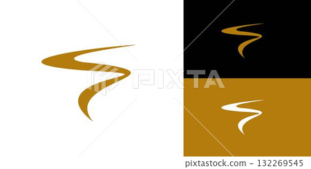 Elegant and Luxurious S logo design 132269545