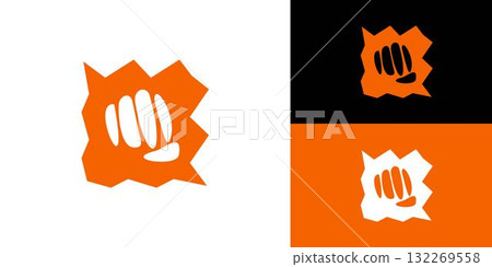 modern and fun Smash logo design 132269558