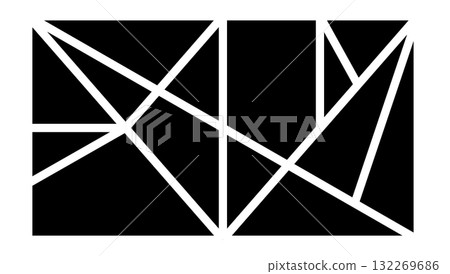 Creative tangram puzzle game for brain exercise and fun 132269686