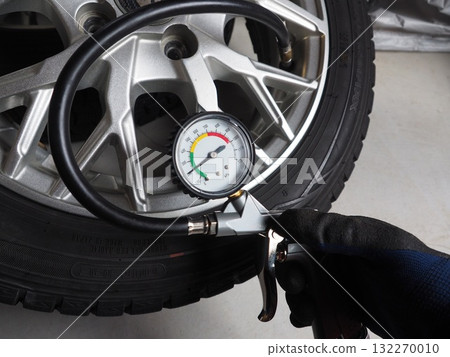 Check tire pressure before changing tires Check tire pressure before changing tires 132270010