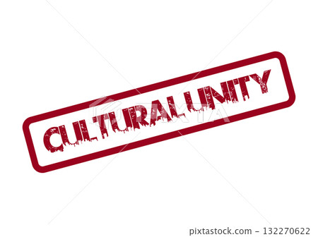 Empowering global solidarity and shared understanding through a vibrant cultural unity expression stamp 132270622