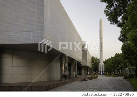 Miyazaki, Miyazaki Science Museum, H-I rocket model, Miyazaki City, Miyazaki Prefecture 132270950