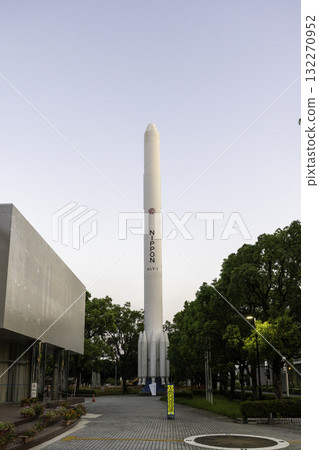 Miyazaki, Miyazaki Science Museum, H-I rocket model, Miyazaki City, Miyazaki Prefecture 132270952