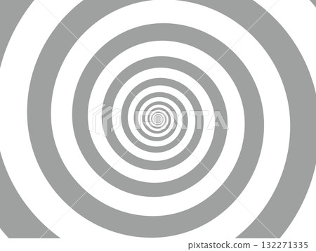 Gray and white clockwise swirl background 132271335