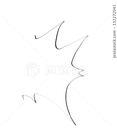 Cartoon expression/surprise mark 132272041