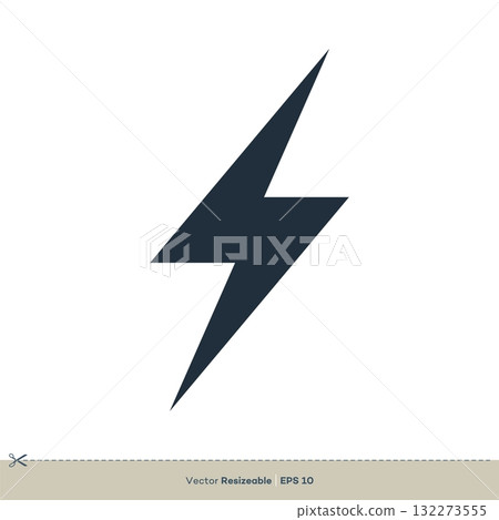 Lighting Icon Vector Logo Template Illustration Design. Vector EPS 10. Lighting Icon Vector Logo Template Illustration Design. Vector EPS 10. 132273555
