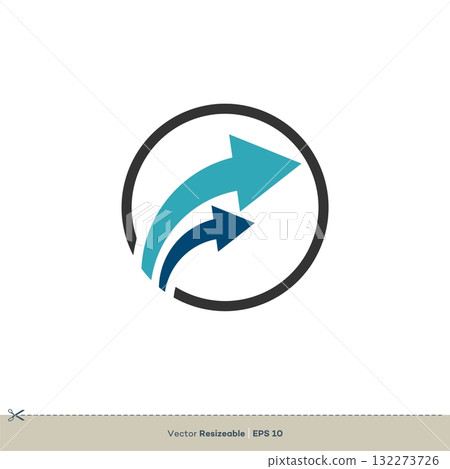 Arrow Vector Logo Template vector design Illustration Design. Vector EPS 10. Arrow Vector Logo Template vector design Illustration Design. Vector EPS 10. 132273726