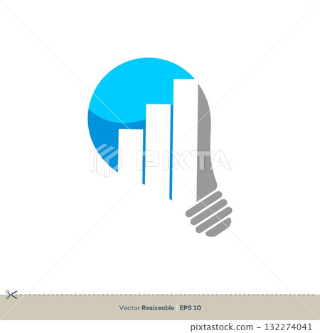 Light Bulb Logo Template Illustration Design. Vector EPS 10. Light Bulb Logo Template Illustration Design. Vector EPS 10. 132274041