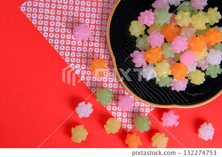Japanese Sweets 19 Colorful Konpeito Japanese Sweets 19 Colorful Konpeito 132274753
