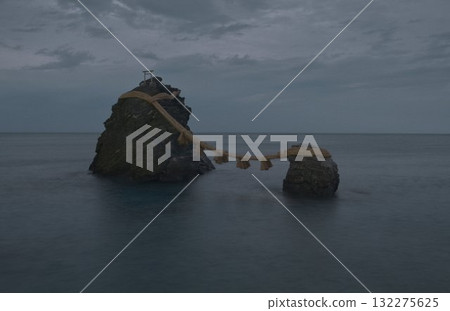 Married Rocks Sea Japan Tourist Spot 132275625