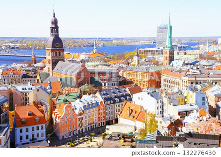 從聖彼得教堂俯瞰裡加老城區 132276430