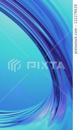 Digital Abstract Blue Gradient 132276638