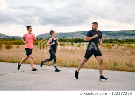 Preparation of the athletic team for the Athletic Marathon Journey 132277259