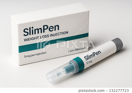 Modern injection pen for obesity and diabetes treatment Modern injection pen for obesity and diabetes treatment 132277723