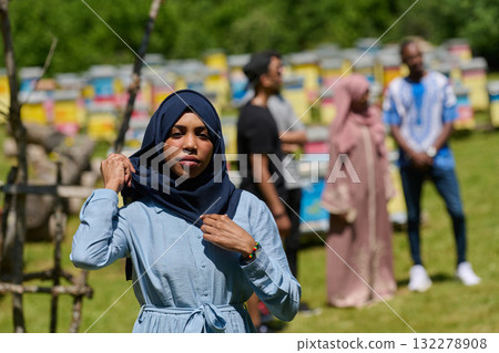 A Journey Through Nature's Beehives with an African American Muslim Woman A Journey Through Nature's Beehives with an African American Muslim Woman 132278908