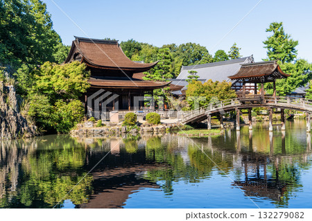View of the grounds of Eihoji Temple on Mount Kokei View of the grounds of Eihoji Temple on Mount Kokei 132279082
