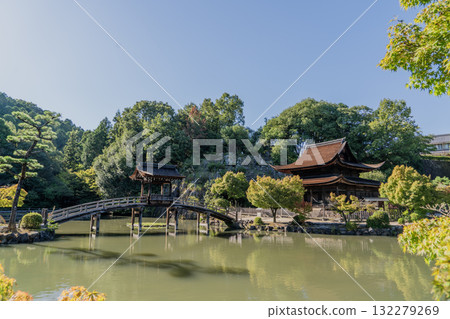 View of the grounds of Eihoji Temple on Mount Kokei View of the grounds of Eihoji Temple on Mount Kokei 132279269