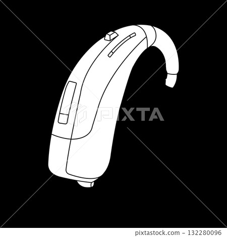 Hearing aids icon design Hearing aids icon design 132280096
