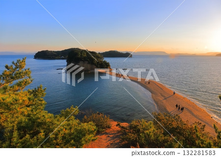 [香川縣]暮光天使之路（小豆島） 132281583